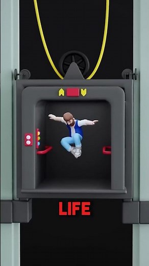 How To Survive A Falling Elevator 😲