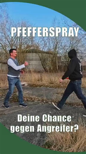 Pepper spray in an emergency!