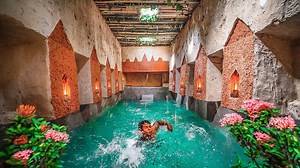 26K views · 589 reactions | Restoration Abandoned Underground Temple & Decoration with Beautiful Swimming Pool Underground #survival #underground #building | Primitive Unique Tool | Facebook