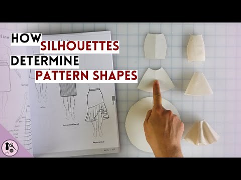 Understanding Silhouettes, Fabrics, and Pattern Shapes - Skirt Volumes