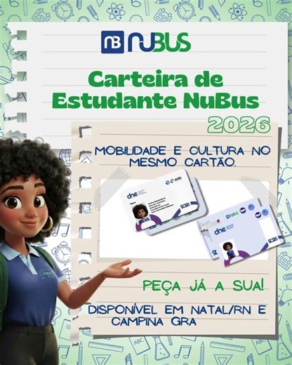 Carteira de Estudante NuBus