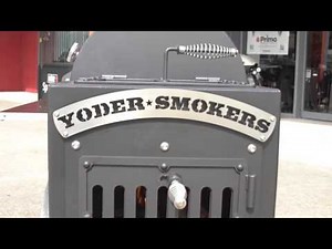 Yoder Smokers Custom 24" Fully Loaded Square fire box