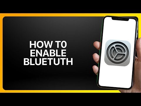 How To Enable Bluetooth In iPhone Settings 2025! Tutorial