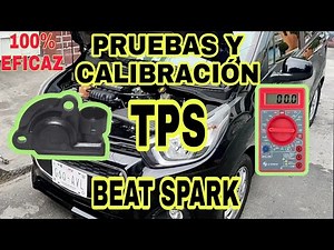 TPS BEAT SPARK STEP-BY-STEP TESTING AND CALIBRATION DIAGNOSIS WITH MULTIMETER 100% EFFECTIVE