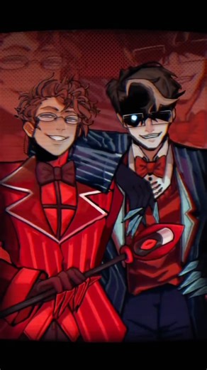 PLNTD - hazbin hotel | stickers | animation memes | Human Vox and Alastor || Vitamina Animation Meme . The more I think about them, the more I’m obsessed god hazbin hotel season 3 please come... | Instagram