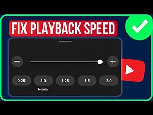 Youtube Playback Speed Not Working [FIXED] | Fix Playback Speed Not Working Youtube