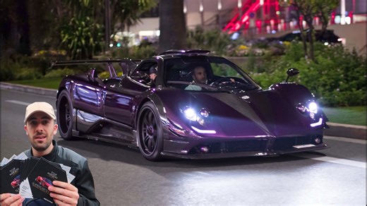 Lewis Hamilton dévoile sa Pagani