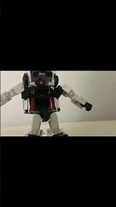 Red Alert stop motion(reupload but faster) #transformers #robot