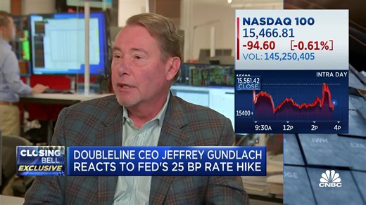 Watch CNBC's full interview with DoubleLine Capital's Jeffrey Gundlach