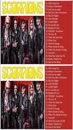 The Best Of Scorpions | Scorpions Greatest Hits Full Album #scorpions