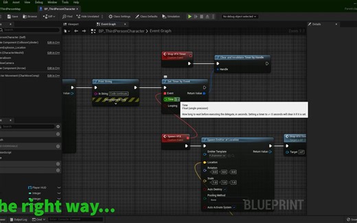 切勿在Unreal Engine中使用DELAY，改用Timer - 教程
