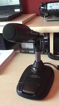 My FT 891 settings for the Yaesu MD100 microphone