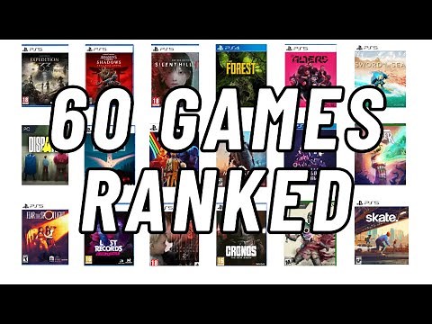 Ranking EVERY Video Game I played in 2025 (60+ Games)