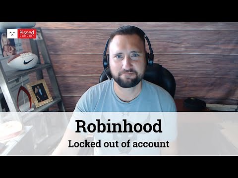 Robinhood Reviews - Locked out of account