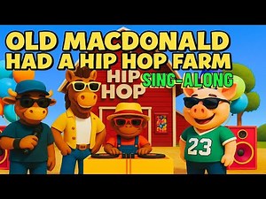 Old MacDonald Had a Farm (Hip Hop Remix) Sing-Along | Hip Hop Nursery Rhyme by Rap & Rhyme Time