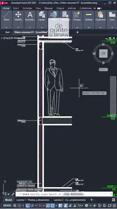 90K views · 3K reactions | Cómo escalar por referencia en AutoCAD. En este video te enseñaremos a como escalar objetos por referencia en AutoCAD, lo cual permite darle el tamaño exacto a un elemento, sin necesidad de escalar por un factor. Suscribete para más contenido! https://www.youtube.com/c/depuntoylinea #arquitectura #AutoCAD #diseño | De Punto y Línea | Facebook