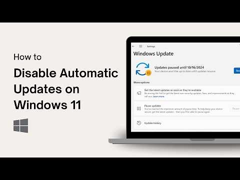 How to Disable Automatic Updates on Windows 11