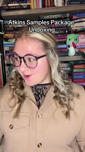 Unboxing Atkins Nutritionals Samples Package