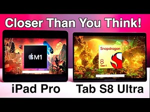 iPad Pro M1 vs Galaxy Tab S8 Ultra - CPU & GPU Benchmark Battle!