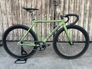 TSUNAMI SNM100 ARMY GREEN CUSTOM FIXIE BUILD JRSPEED