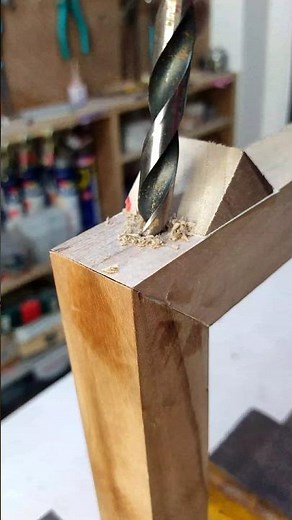 Make Strong Dowel Joints With This Simple Trick #shorts