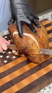 The BEST Texas-style Turkey 🦃 #texasbbq #turkeyday #smokedturkey | Married to BBQ