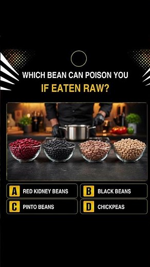 This Bean Can Poison You If Eaten Raw!