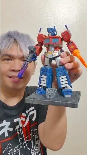 Optimus Prime Blokees action edition custom repaint. 🔥🕊️✝️✨💚