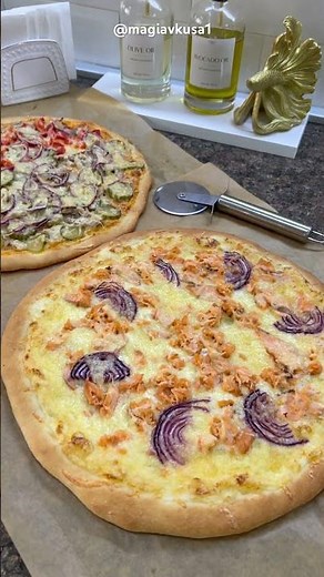 Идеальное тесто для пиццы 🍕 без раскатки