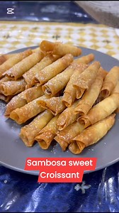 16K views · 294 reactions | Sambosa sweet croissant #highlightseveryone #food #foryoupageviralシ゚ #highlights #history #croissant | Saguira Zainudin | Facebook