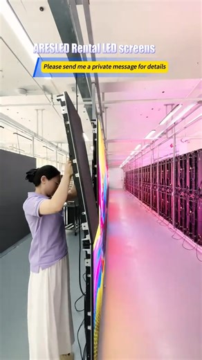 LED rental screen performance under violent test#leddisplayfactory #rentalledscreen #LEDrentalledscreen #ledvideowall #WaterproofLEDscreen #outdoorleddisplay #ledscreenfactory | Aresle Dwall