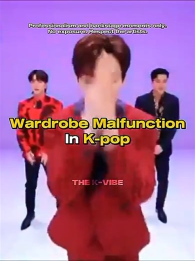 Wardrobe Malfunction In K-pop #Kpop #fyp #rank #tiktok