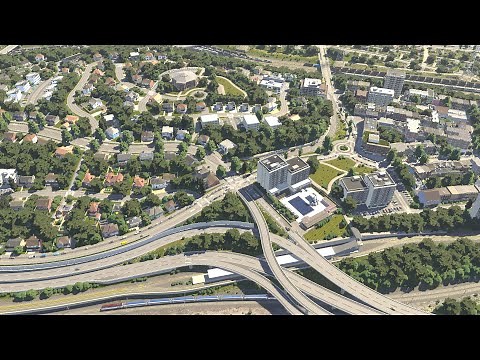 Building a Realistic Mid-Density City | Cities Skylines 2