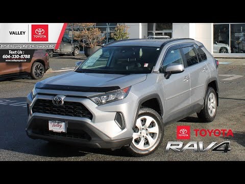 A used 2020 Toyota Rav4 LE for sale at Valley Toyota in Chilliwack B.C. #22940A