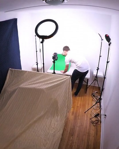 How I set up my animation studio 🎥#stopmotion #timelapse