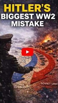 Hitler’s Biggest Mistake in World War II | Operation Barbarossa