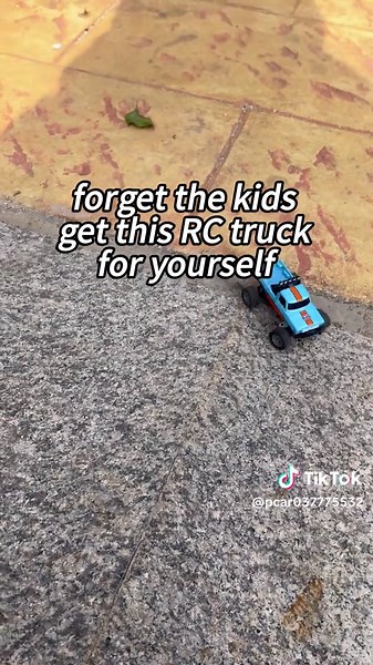 Realistic Mini RC Alloy Truck for Kids