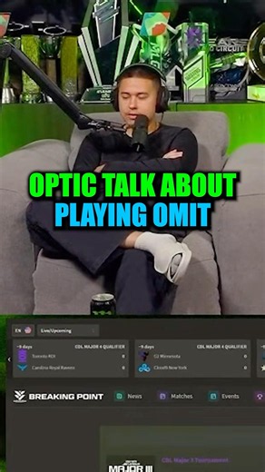 OPTIC TALK ABOUT OMIT 🙌