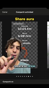 Share Aura app tutorial: cómo usar Share Aura con Strava