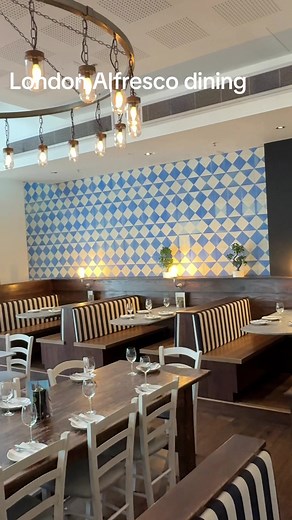 Alfresco Dining in London: The Real Greek Experience