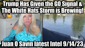Juan O' Savin - Trump Has Given the GO Signal And The White Hats Storm is Brewing