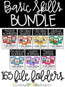 Basic Skills File Folder Bundle