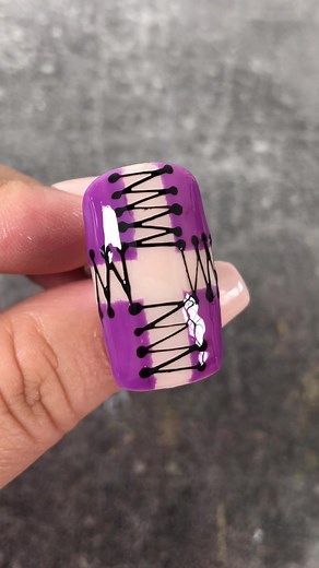 Spider Gel Nail Design Tutorial