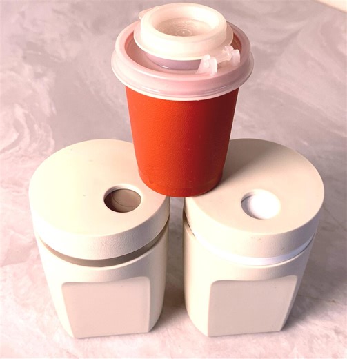 Vintage Tupperware Salt and Pepper Shakers 3 Piece Lot-picnics, Camping, Nostalgia - Etsy