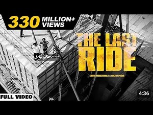 THE LAST RIDE - Official Video | Sidhu Moose Wala | Wazir Patar | SR VIDEO