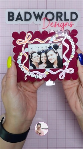 From laser-cut blank to fully customized photo display ✨