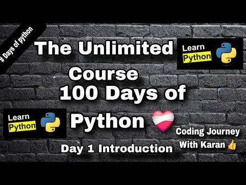 Python Tutorial Day 1 | Introduction to Python for Beginners in Hindi | Learn Python from Scratch