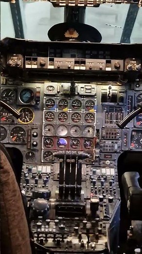 Inside the #legend #explore #airplane #concorde ✈️👨‍✈️😍