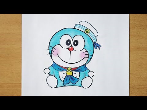 how to draw Doraemon step by step // very easy.