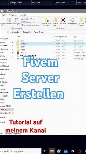 Fivem Server Erstellen Deutsch #fivemserver #fivemtutorial #fivem #roleplay